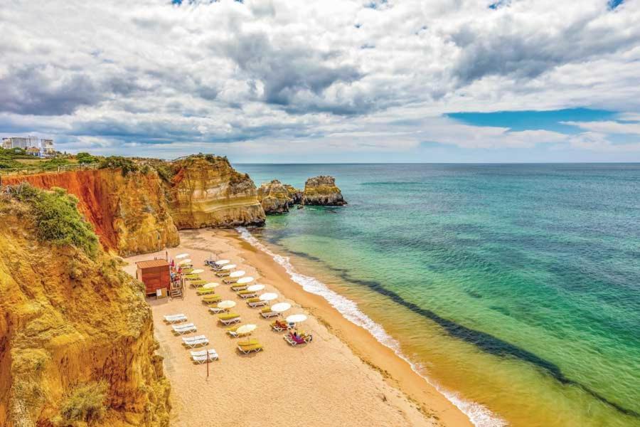 Litoral Mar Dream 17, Beach Front, Free Wi-Fi, Private Parking, Pool Portimão Esterno foto