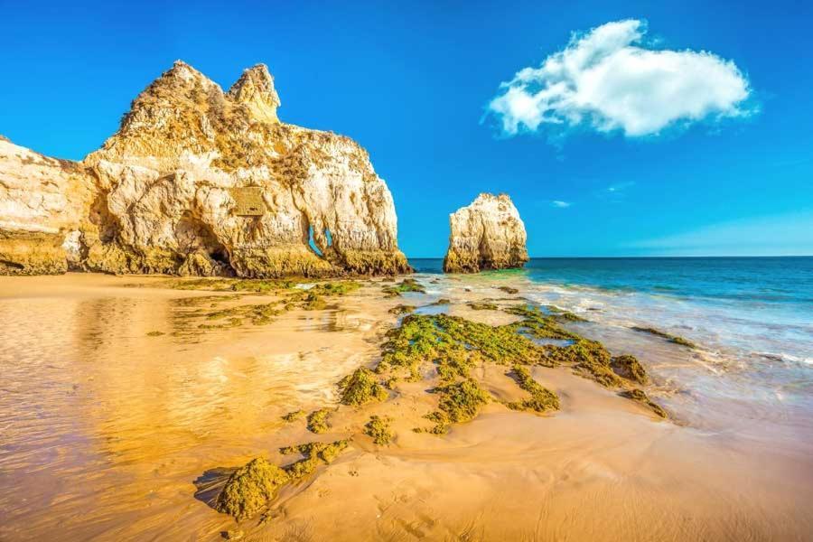 Litoral Mar Dream 17, Beach Front, Free Wi-Fi, Private Parking, Pool Portimão Esterno foto